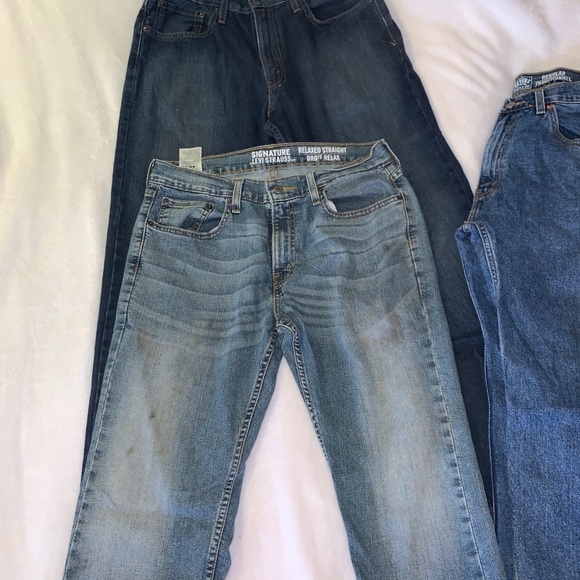 3 pairs of men’s Levi jeans - Picture 2 of 4